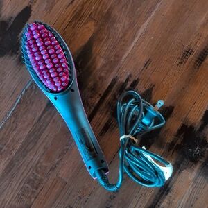 Simply Straight Hair Brush Straightener. EUC!